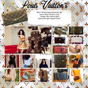 LOUIS VUITTON "Where Timeless Luxury Finds New Life."Vintage Authentic 👜❤️